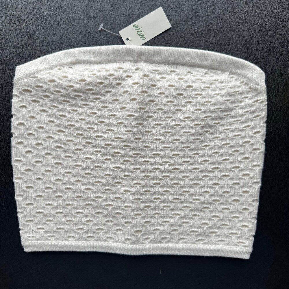 NWT Aerie Crochet Sweater Tube Top XXS